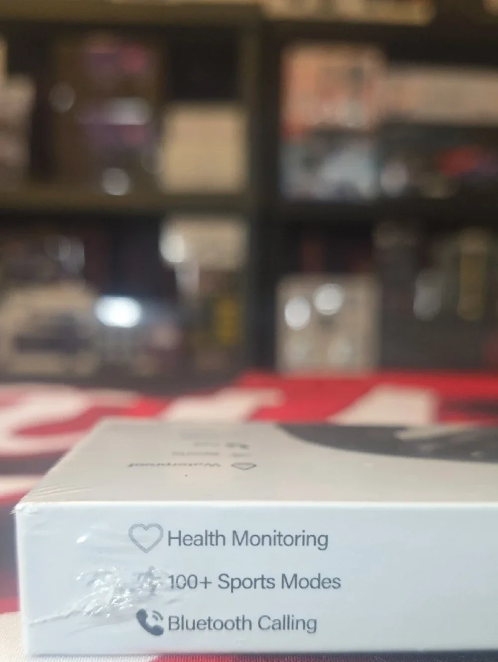 Black Smart Watch - PIECECOOL Fitness Wearable Factory Sealed